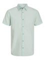 JJESummer linen blend shirt ss JACK&JONES shooting sea