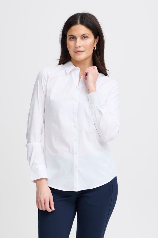 FRZashirt 1 shirt FRANSA white