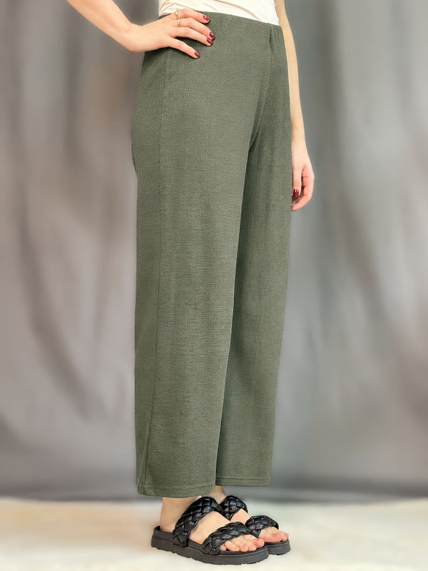 Housut 7/8-pituus TEXTIL KARNTNER khaki
