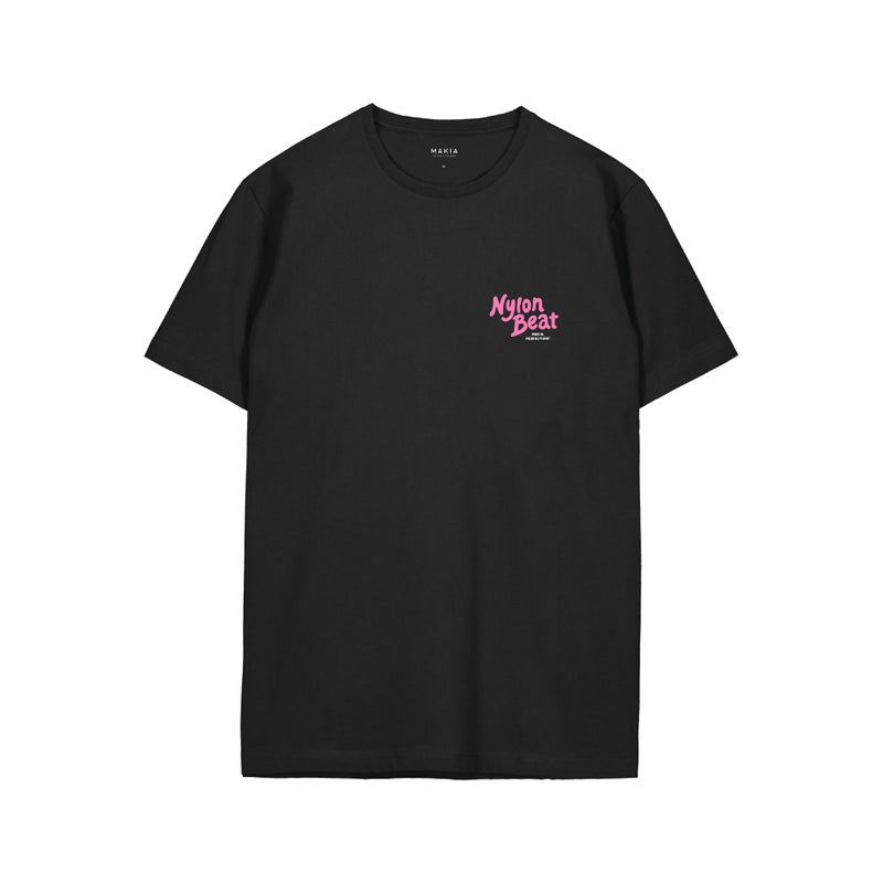 Listen to t-shirt MAKIA x NYLON BEAT black