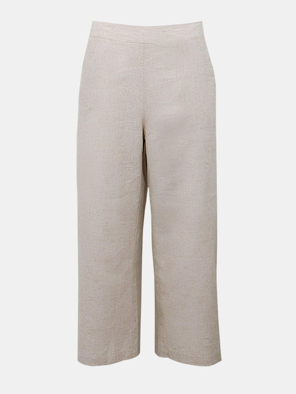 Elysia pellavahousut STI light linen mel